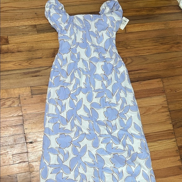 a new day Dresses & Skirts - NWT A New Day Blue and White Smocked Dress